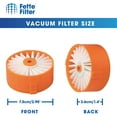 thumbnail image 5 of Filter - Replacement Vacuum Cleaner Filter Compatible With The Black+Decker Powerseries Extreme Cordless Stick Vacuum. Models # Bsv2020 (Pack Of 4), 5 of 5