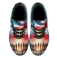 thumbnail image 2 of Memorial Day Remember And Honor American flag Shoes Sneakers Black Size 4.5, 2 of 7
