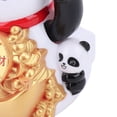thumbnail image 4 of NFTIGB Solar Powered Waving Panda Figurine No Battery Arm Swinging Ornament for Car Dashboard and Work Desk Decoration Style C 2.8x2.7x3.3 inches (7.2x6.8x8.5 cm) Cute Chinese Animal Statue, 4 of 5