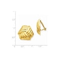 thumbnail image 2 of 14k Omega Clip Non-pierced Earrings, 2 of 2