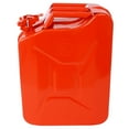 thumbnail image 3 of 20 Liter (5 Gallon) Jerry Fuel Can with Flexible Spout, Portable Jerry Cans Fuel Tank Steel Fuel Can, Fuels Gasoline Cars, Trucks, Equipment, RED 3pcs/set, 3 of 9