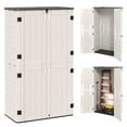 thumbnail image 1 of Outsunny 368 Gallon Storage Cabinet with Openable Top and Lockable Doors, 1 of 10