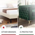 thumbnail image 2 of Copas giratorias X-PROTECTOR para muebles, 4 unidades, 1.7 pulgadas, 2 of 6
