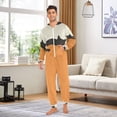 thumbnail image 6 of FORMRS Onesies Pajama for Adults Unisex Hoodie Winter Jumpsuit One Piece Sleepwear, Sizes S-2XL, Sleeping Black Cat, 6 of 7