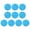 Blue, variant on dianhelloya 10Pcs Face Sponge Reusable Round Absorbent Compressed Natural Makeup Removal Exfoliating SPA Face Cleansing Cellulose Sponge Kit Skin