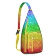 thumbnail image 1 of Abstract Geometric Sling Backpack - Modern Artistic Pattern Crossbody Bag, Lightweight Fashion Pack for Urban Commute, 1 of 4
