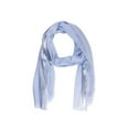 thumbnail image 3 of Veroma Semi Sheer Satin Scarf with Shiny Trim, 3 of 4