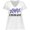 AA-White, variant on Inktastic Colorado Columbine Flowers Women's Plus Size V-Neck T-Shirt