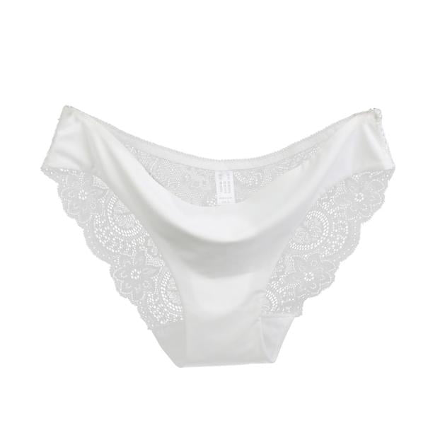 jovati Cotton Underwear for Women Seamless Women lace Panties Seamless  Cotton Panty Hollow briefs Underwear BW/M 