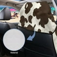 thumbnail image 6 of Garronmavis Aztec Cow Print Car Seat Towel Cover with Seat-Mount Pockets Quick-Dry & Compact, Use as Picnic Blanket, Swim Towel, Gym Mat, 6 of 7