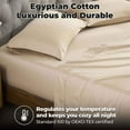 thumbnail image 4 of Superior Egyptian Cotton 400 Thread Count Pillowcases, Set of 2, Standard, Tan, 4 of 5