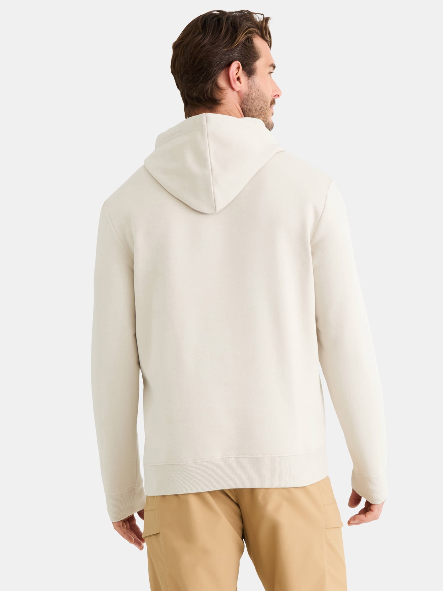 Athletic Works Men's & Big & Tall Men's Fleece Hoodie Sweatshirt, Sizes XS-4XLT