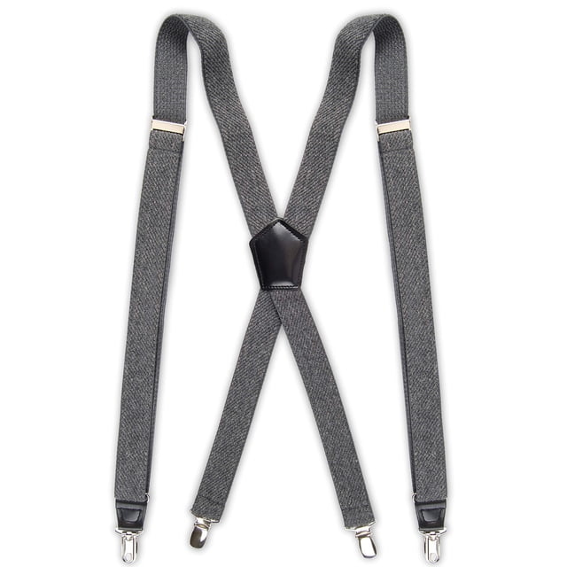 Tirantes DOCKERS para Hombre Texturizados Sólidos en Gris Talla Única