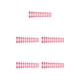 thumbnail image 1 of Soidarity Round Fake Nail Set Fashionable Classic Strong Solid Press-on Adjustable Viscosity Removable Fingernails Stickers Manicure Type2 NO2, 1 of 6