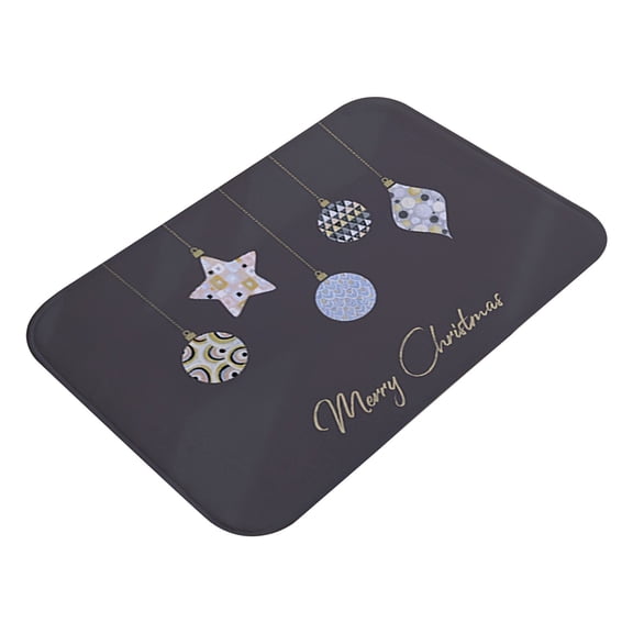 Lilixerw Christmas Kitchen Rugs Set of 2,Kitchen Floor Mats Non-Slip Backing Kitchen Mat Xmas Washable Doormat Runner Rug for Home,2024 New Christmas Decoration