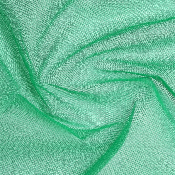 Hello Hobby Nylon Net Fabric, 2 Yard Precut, Kelly, 54 in Wide, 100% Nylon, for Sewing and Craft