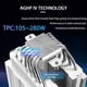 thumbnail image 2 of Enfriador de aire para CPU Thermalright PS120SE, 7 tubos de calor, doble de 120 m, 2 of 5