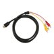 thumbnail image 3 of HDMI-Compatible To RCA Cable for TV HDTV, 3 of 5