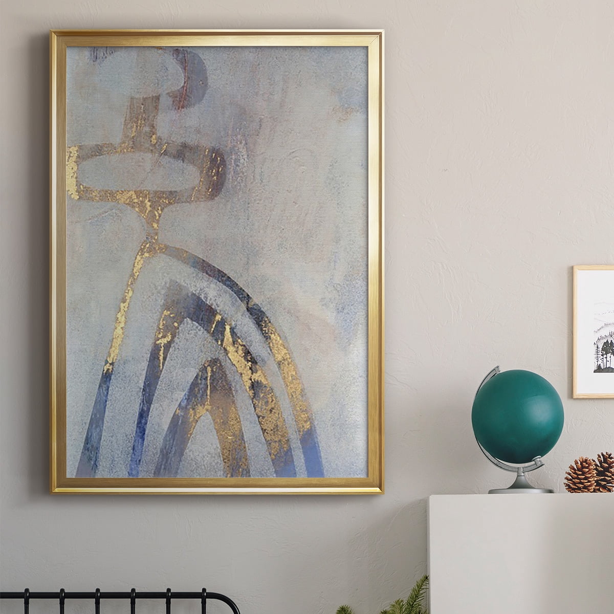 Linx III Premium Framed Print, in Gold, Black, or Silver - Ready to Hang