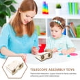 thumbnail image 3 of SOPOTUTU 1 Set Kids Small Telescope Toy for Astronomy Exploration and Self-assembly, 3 of 6