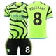 thumbnail image 1 of 2324 Arsenal away green shirt set, 1 of 2
