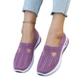 thumbnail image 2 of EKVAHL Women's Orthopedic Shoes Wide Width Toe Comfortable Soft Shoe Breathable Mesh with Arch Support Lightweight Sneakers Anti-Skid Vacation Outdoor Casual Walking Shoes, 2 of 6