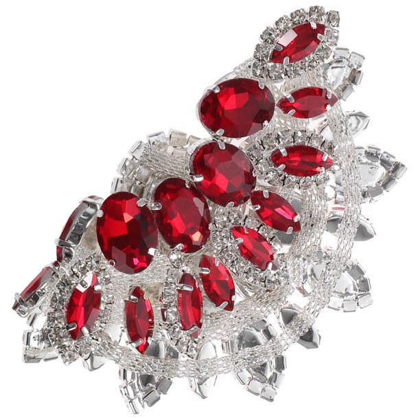 KAKOWELY Parche Con Rhinestones Para Prendas Y Con Adhesivo Térmico