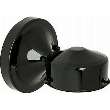 Satco 3-1/4in Wired Wall Bracket Black