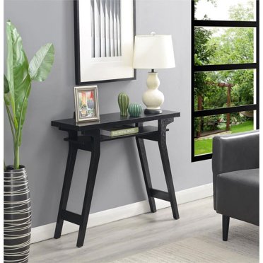 Pemberly Row Modern 48-inch Iron Console Table in Black - Walmart.com