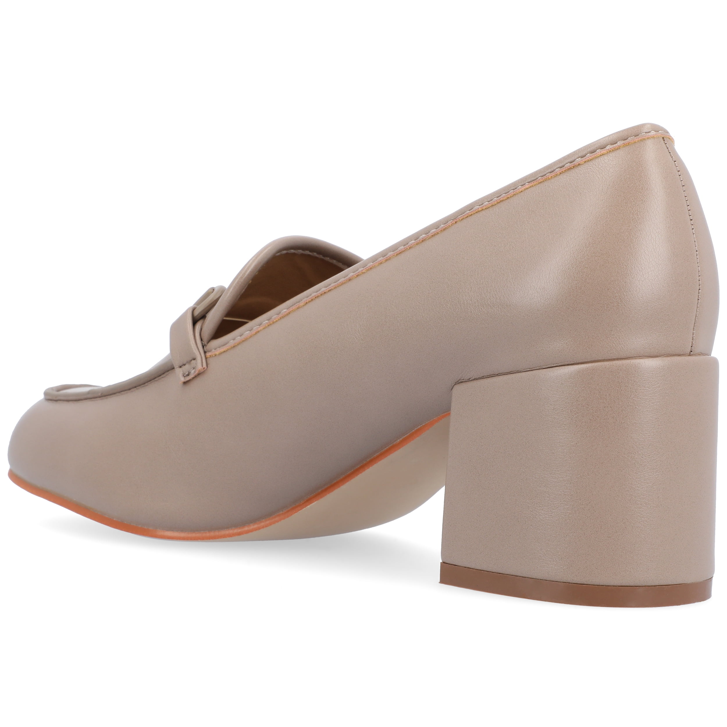 Journee Womens Nysaa Low Heel Square Toe Pumps