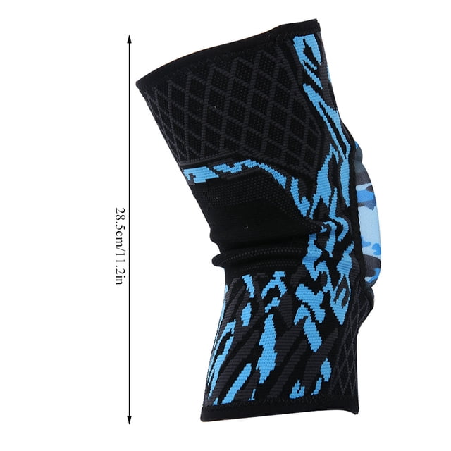 Protector de rodilla anticolisión suave de esponja EVA espesada de Color camuflaje azul