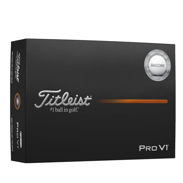 Alineación mejorada de la pelota de golf Titleist Pro V1
