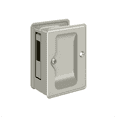 thumbnail image 2 of Deltana SDAR325U15 Heavy Duty Pocket Lock; Adjustable; 3-1/4" x 2 1/4" Sliding Door Receiver; Satin Nickel Finish, 2 of 2
