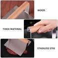 thumbnail image 4 of IFANLANDOR 1Set Square Silver 304 Stainless Steel Patty Presser for Home Cooking Kitchen Tool Hamburger Patty Maker, 4 of 8