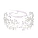 thumbnail image 1 of Diadema de novia para boda, accesorios para el cabello de novia con perlas de cristal plateado, accesorios para el cabello para mujeres y niñas, 1 of 8