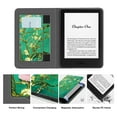thumbnail image 6 of Ayotu Folding Case for All-New Kindle 10th Gen 2019 Release, with Auto Wake/Sleep, Lightweight Leather Hands-Free Stand Cover with Hand Strap (Not Fit Kindle Paperwhite), Prunus, 6 of 7