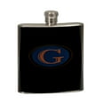 thumbnail image 1 of KuzmarK 6 oz. Stainless Steel Flask Set in Rose Wood Presentation Box -  G Is For, 1 of 2