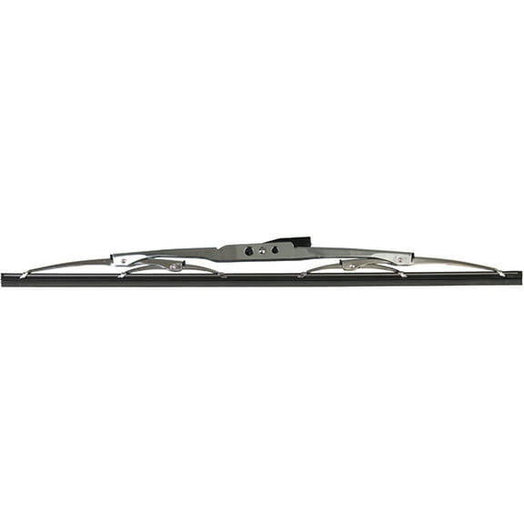 Marinco 34024S Deluxe Stainless Steel Wiper Blades, 24"