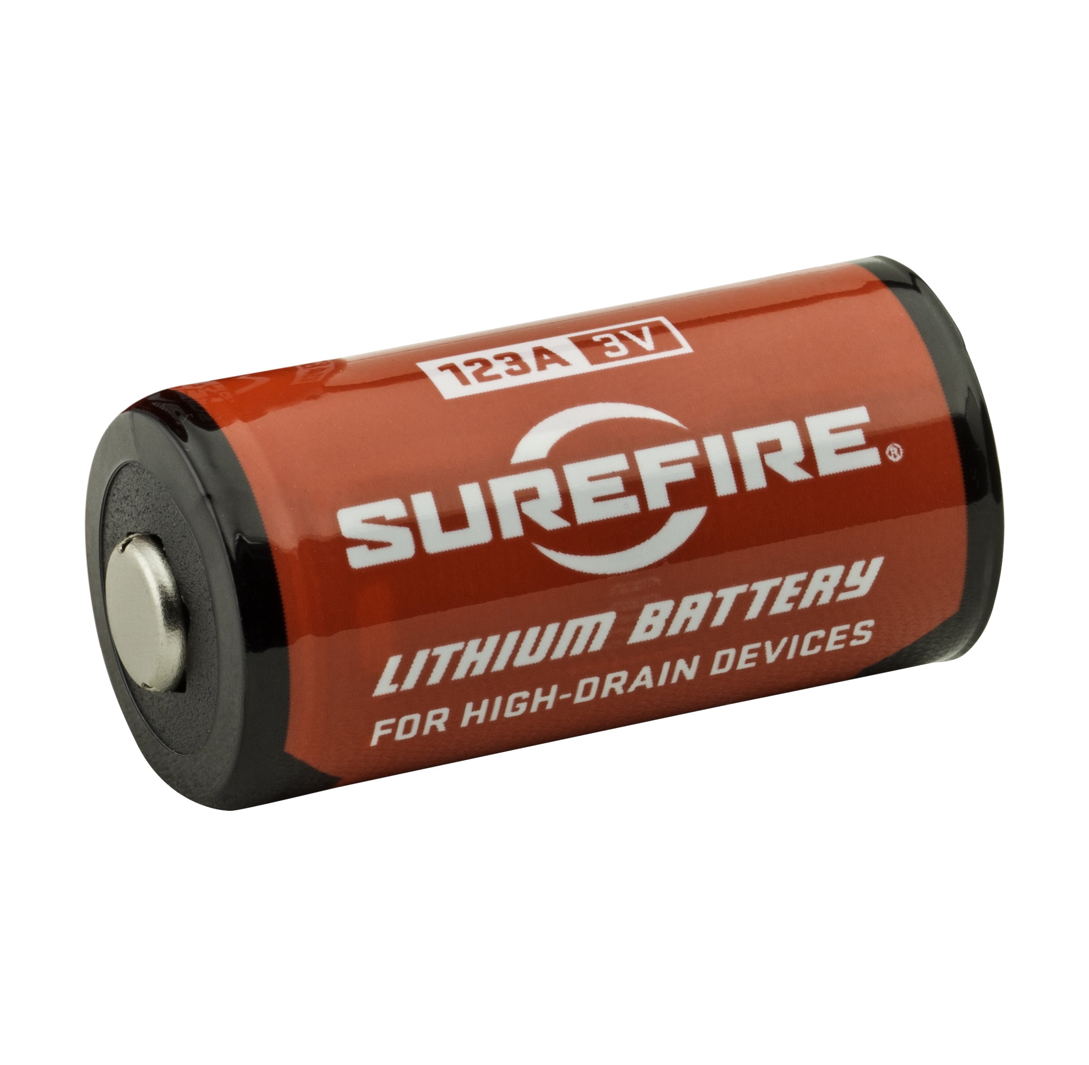(3 pack) SureFire CR123A Lithium Battery, 3V with 10-Year Shelf-life. High Performance Lithium Battery, 2 Pack
