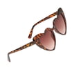 thumbnail image 4 of Minnieouse Sun Eyewear Mujeres Gafas de sol en forma de corazón Suministro de viaje multifuncional para adultos Mujeres Lady Girl Children Tipo 1 Lentes tipo 13 Minnieouse AP008850-13, 4 of 6