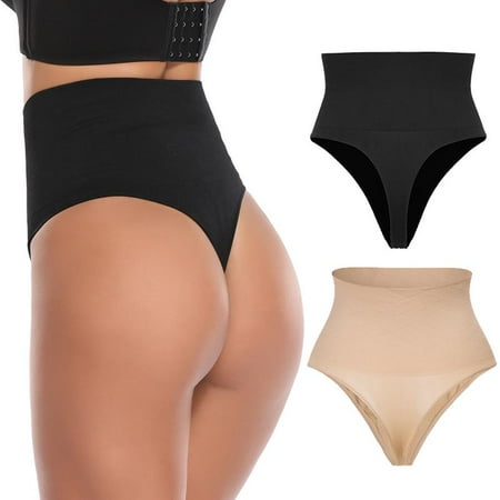 

High Waist Butt Lifter Shaper Thong Tummy Control Panties Waist Trainer Shapewear Seamless Briefs