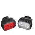 thumbnail image 2 of Bicycle Front and Rear Light Set, Headlight USB Rechargeable, IP65 Waterproof, Suitable for Night Riding/Camping/Backpacking, 2 of 5