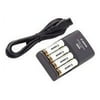 Canon CBK-4-300 - Battery charger - (for 4xAA) 4 x AA type - NiMH - for PowerShot A1000, A1100, A2100, A480, A490, A495, E1, SX1, SX10, SX110, SX120, SX130, SX20