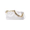 thumbnail image 4 of Bolsa de mensajero de PU de cocodrilo informal para mujer, cadena de nube sólida, de hombro para mujer Tmvgtek Para Estrenar, 4 of 9