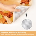 thumbnail image 5 of FRAMICS 16-Piece Fall Shower Curtain Sets with Rugs, Maple Leaves Pumpkin Bathroom Sets, Waterproof Fabric Bathroom Curtain Decor with Hooks, 5 of 10