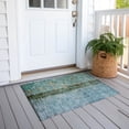 thumbnail image 6 of Addison Rugs Chantille Indoor/Outdoor Transitional Modern Blue Washable Rectangle Rug, 1'8" x 2'6", 6 of 6