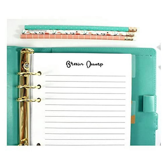 Brain Dump Inserts for A5 Planners