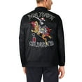 thumbnail image 2 of Hat and Beyond Men's Heavyweight Traditional Japanese Lore Patch Bomber Jacket, 2 of 6