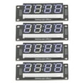 thumbnail image 3 of LED 4 Digit 7 Segment 0.56in TM1637 Drive Chip Tube Clock Display 4 Sets Digital Tube LED Display Module, 3 of 8