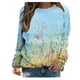 thumbnail image 1 of Sudadera estampada con cuello redondo y manga larga para mujer a la moda Fridja bvmnju723, 1 of 5